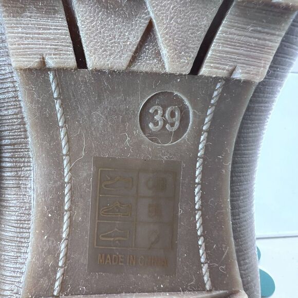 Spring Step Clifton-MST Sneaker Mustard Lace Up Side Zip Women's 8.5/EU 39 NWB - Picture 9 of 10